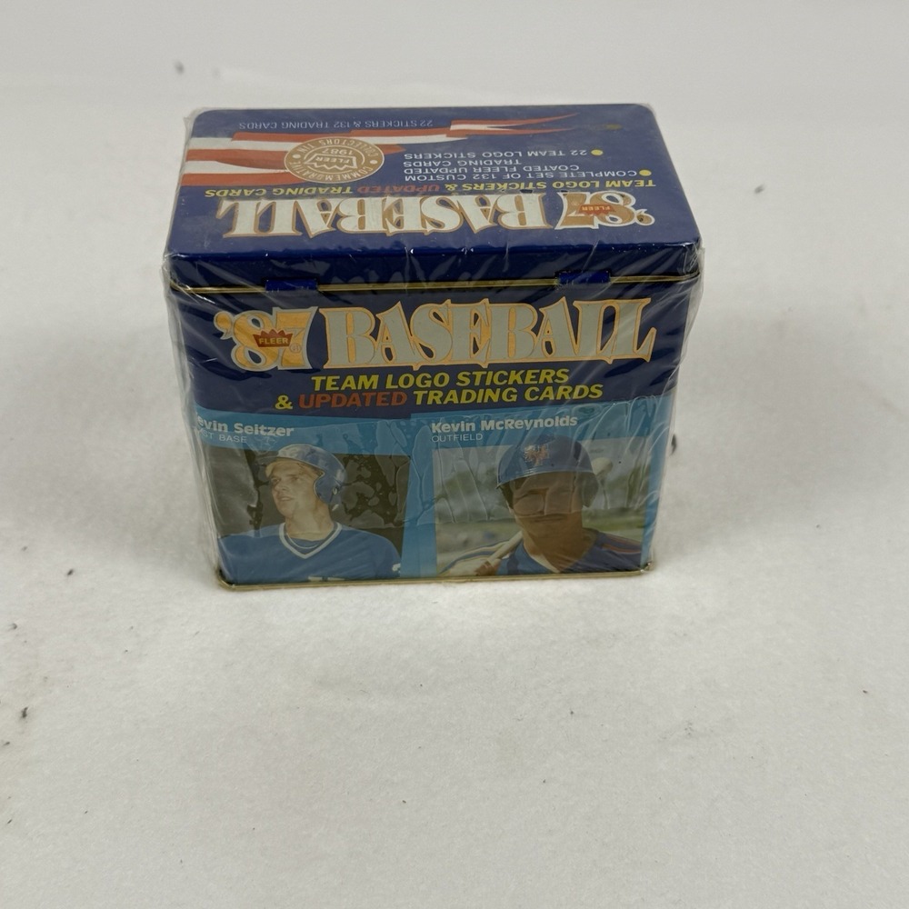 1987 Fleer Baseball Update Glossy Collectors Set Sealed Maddux McGriff & McGwire